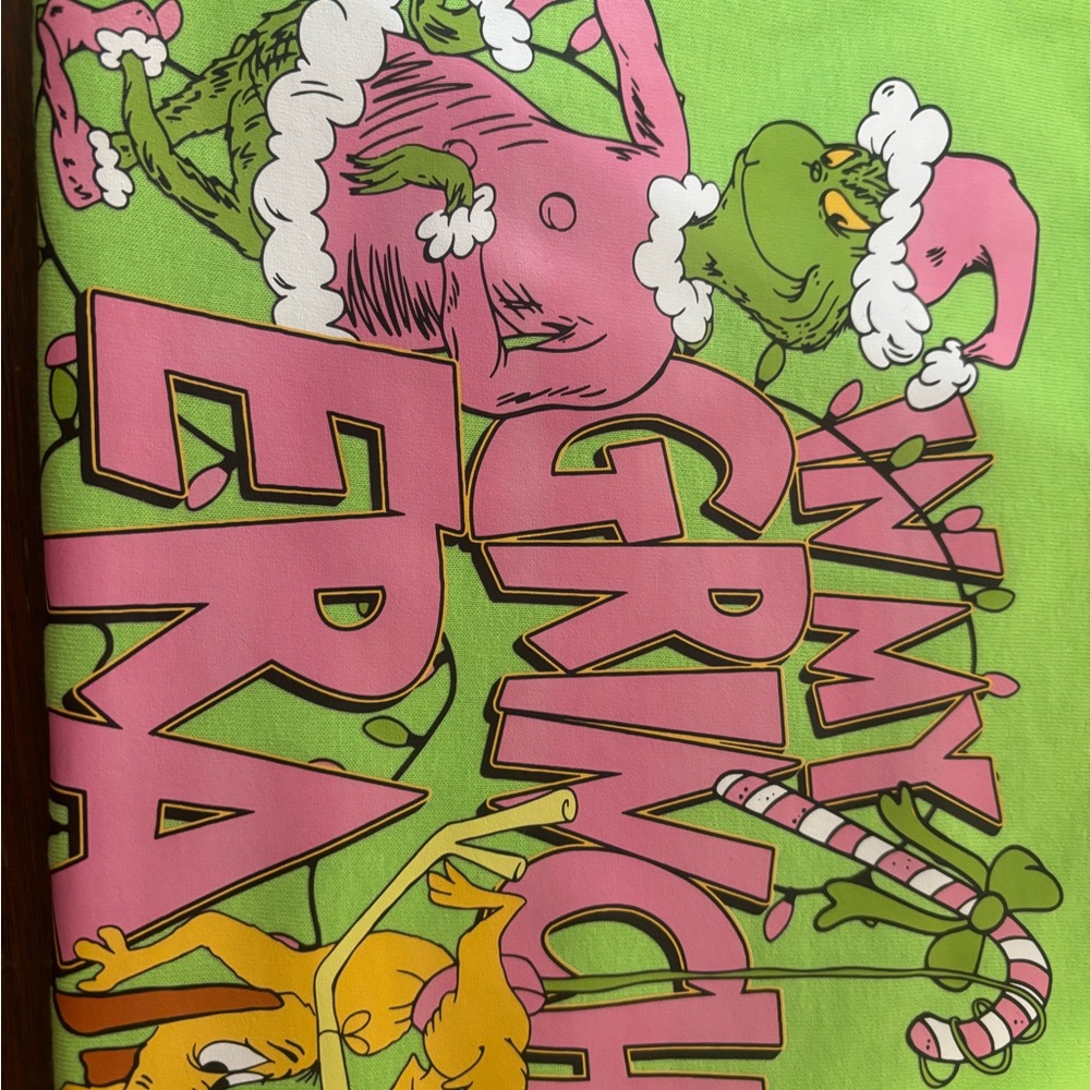Gildan Grinch Era Art Print - Pink and Green